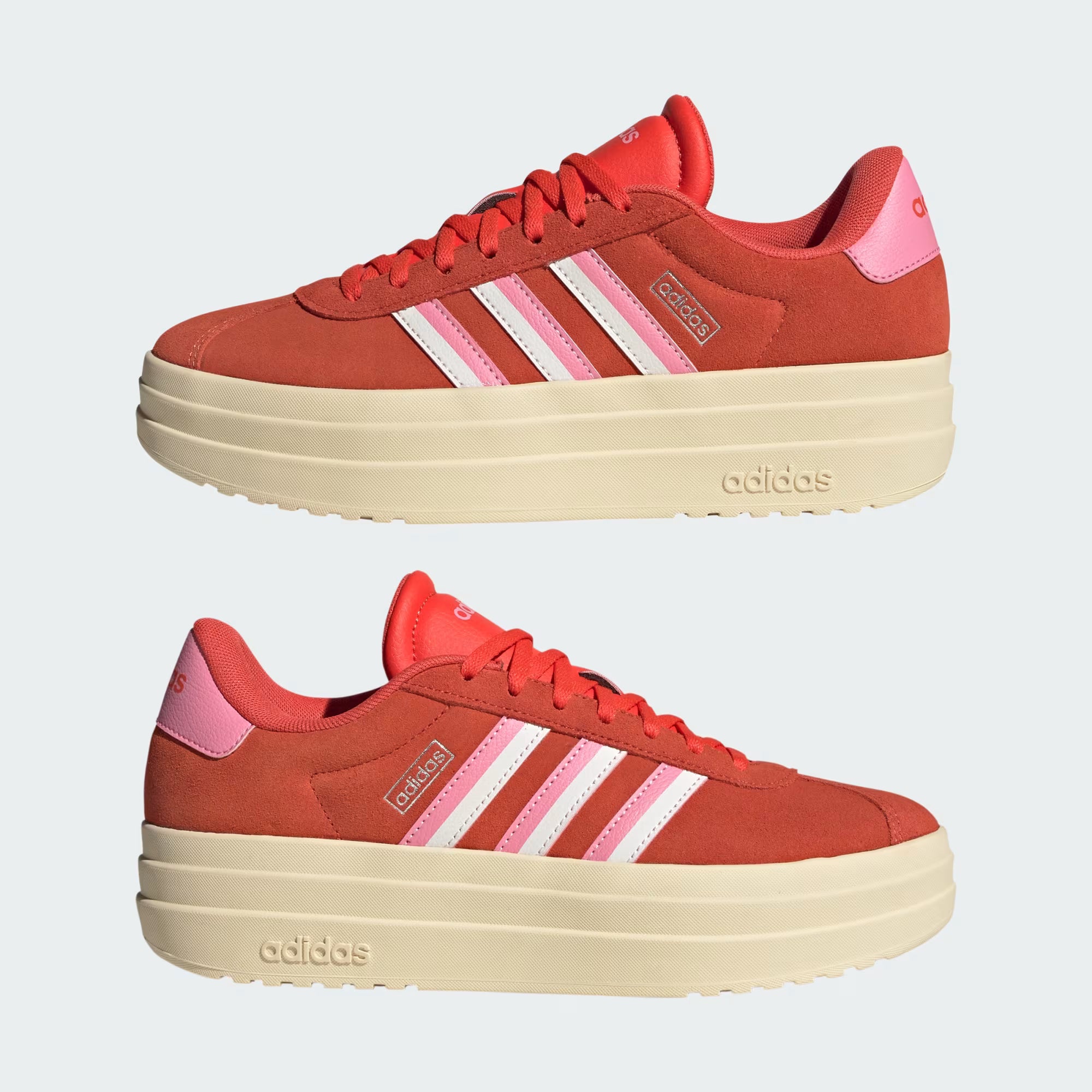 Zapatilla VL Court Bold Bright Red / Bliss Pink / Cloud White