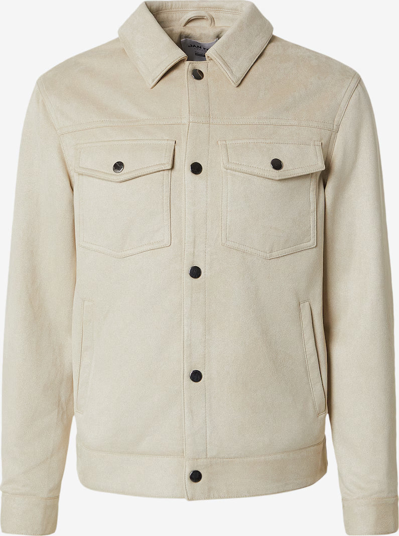Chaqueta ligera efecto anté vegano Dan Fox Apparel