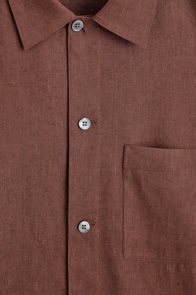 Camisa de Lino Relaxed Fit G.Street