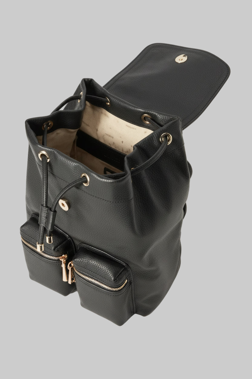 MANHATTAN II FLAP - Mochila de senderismo - black