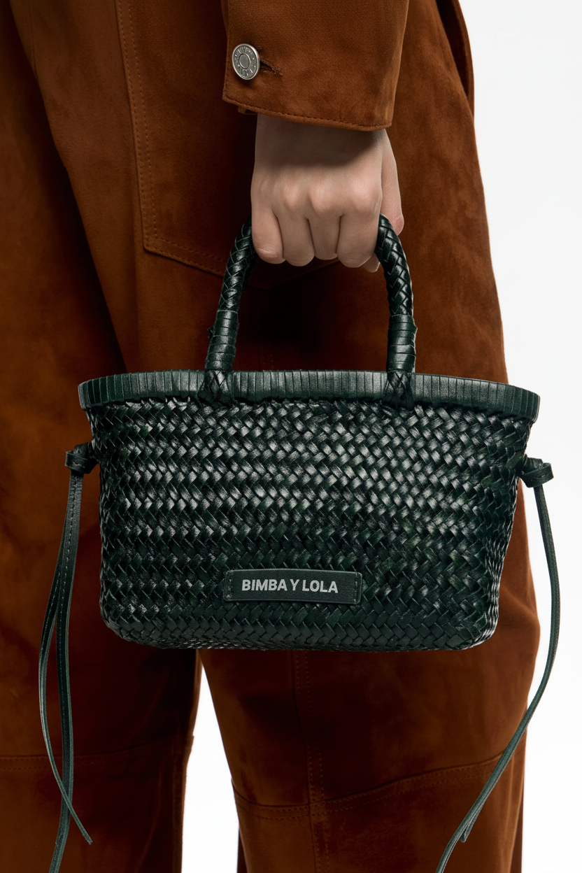 Bolso Verde Botella Editorial