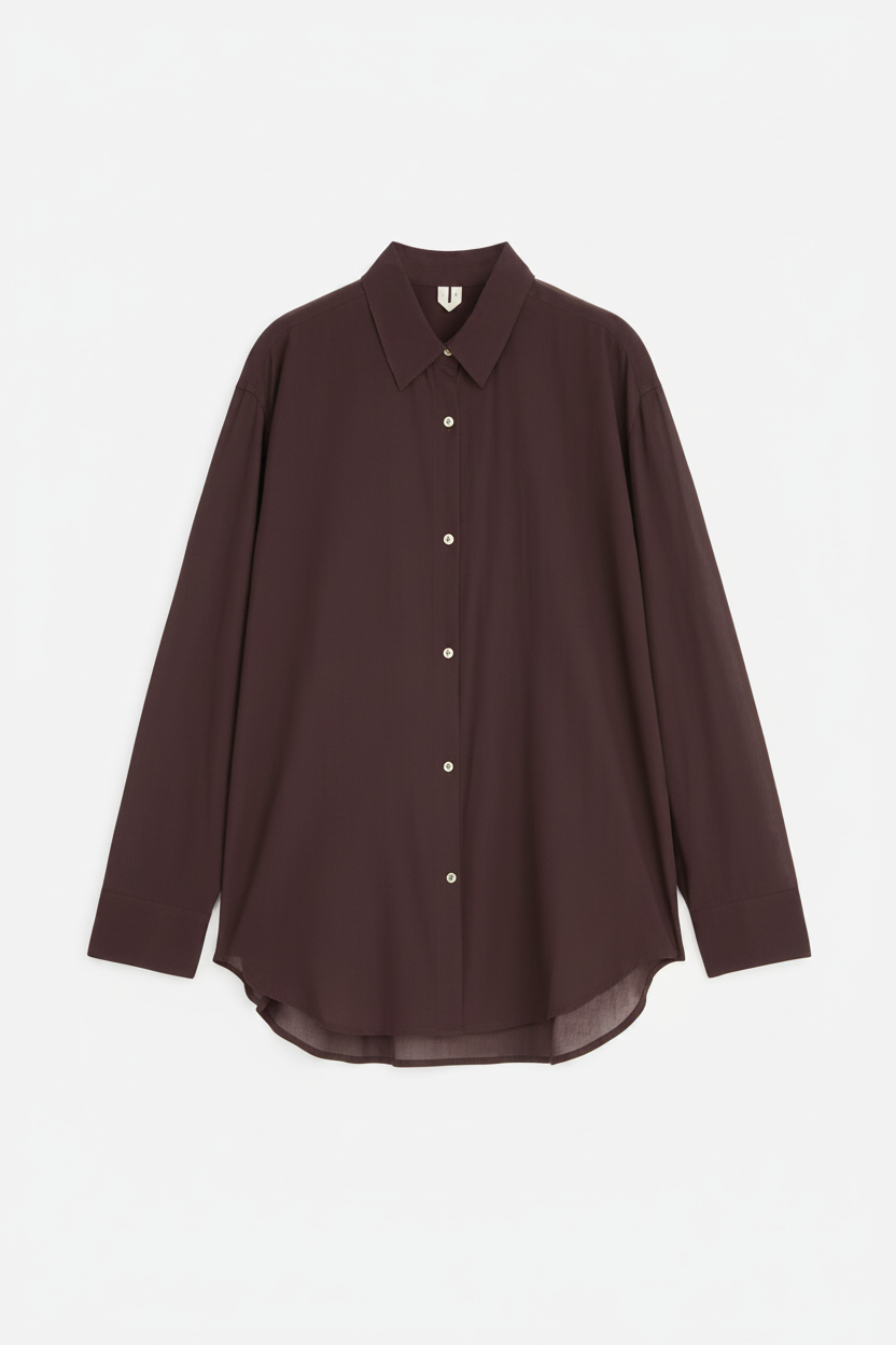 Camisa Dream Coffee — Flat lay máxima calidad