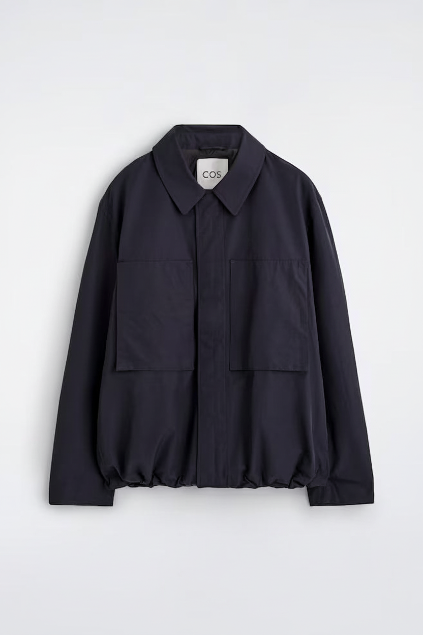 Chaqueta azul marino máxima calidad