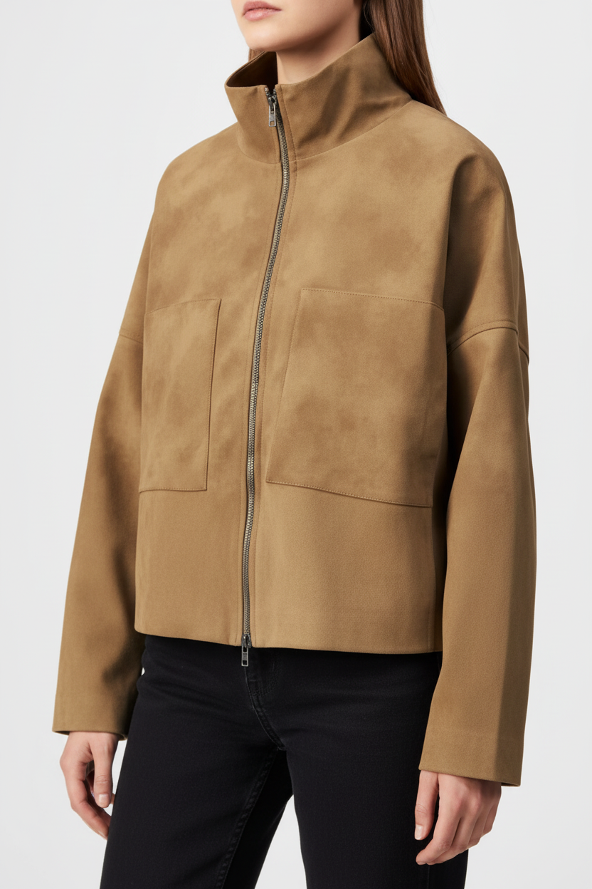 Chaqueta Etérea - Detalle Frontal HD