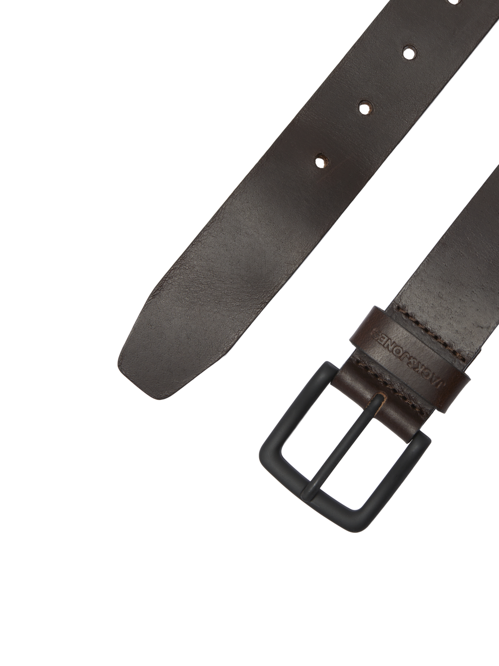 Jack & Jones Cinturón de Cuero - Café