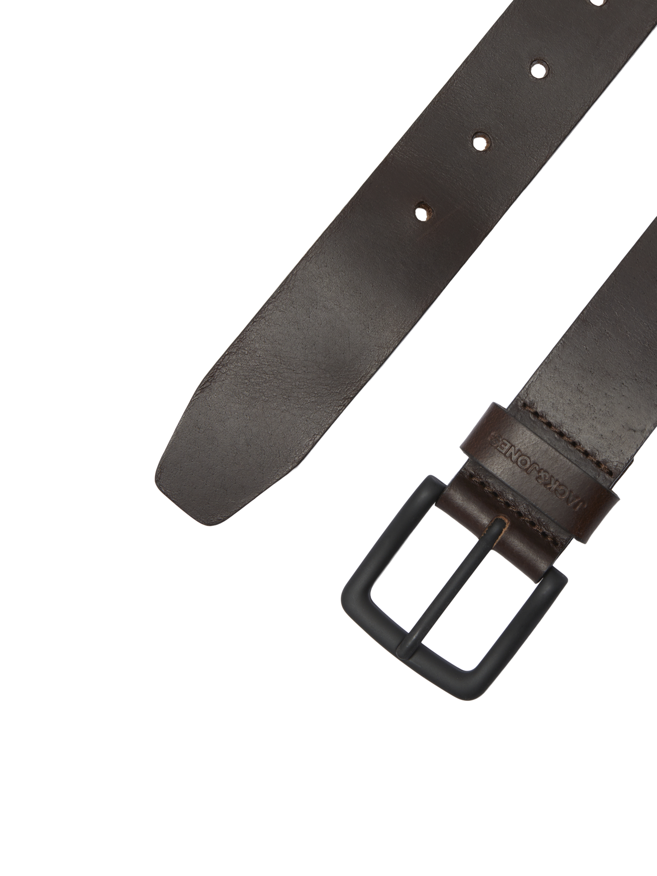 Jack & Jones Cinturón de Cuero - Café