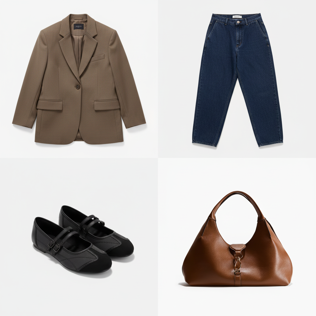 Collage outfit completo