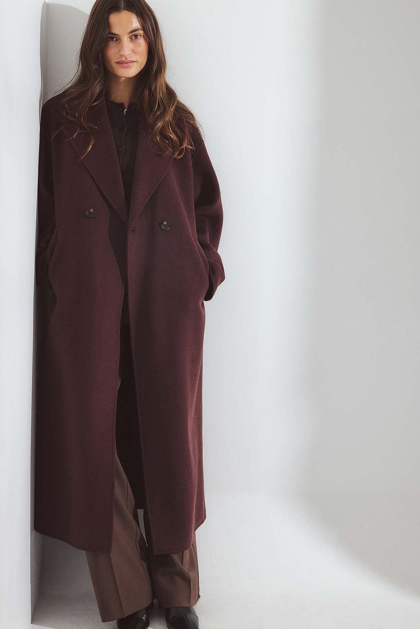 Abrigo Oversize Burdeos NA KD