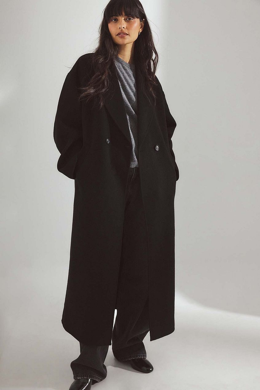 Abrigo Oversize Negro NA KD