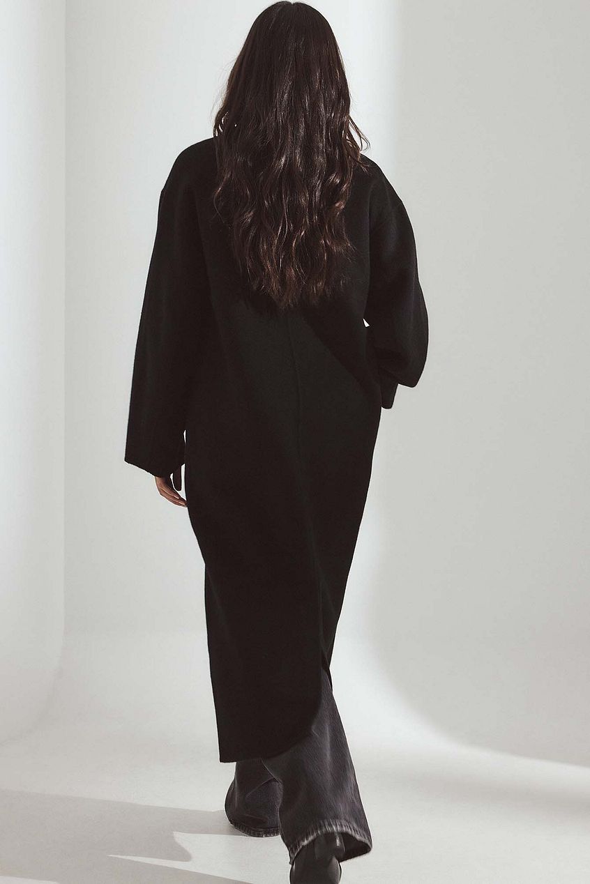 Abrigo Oversize Negro NA KD