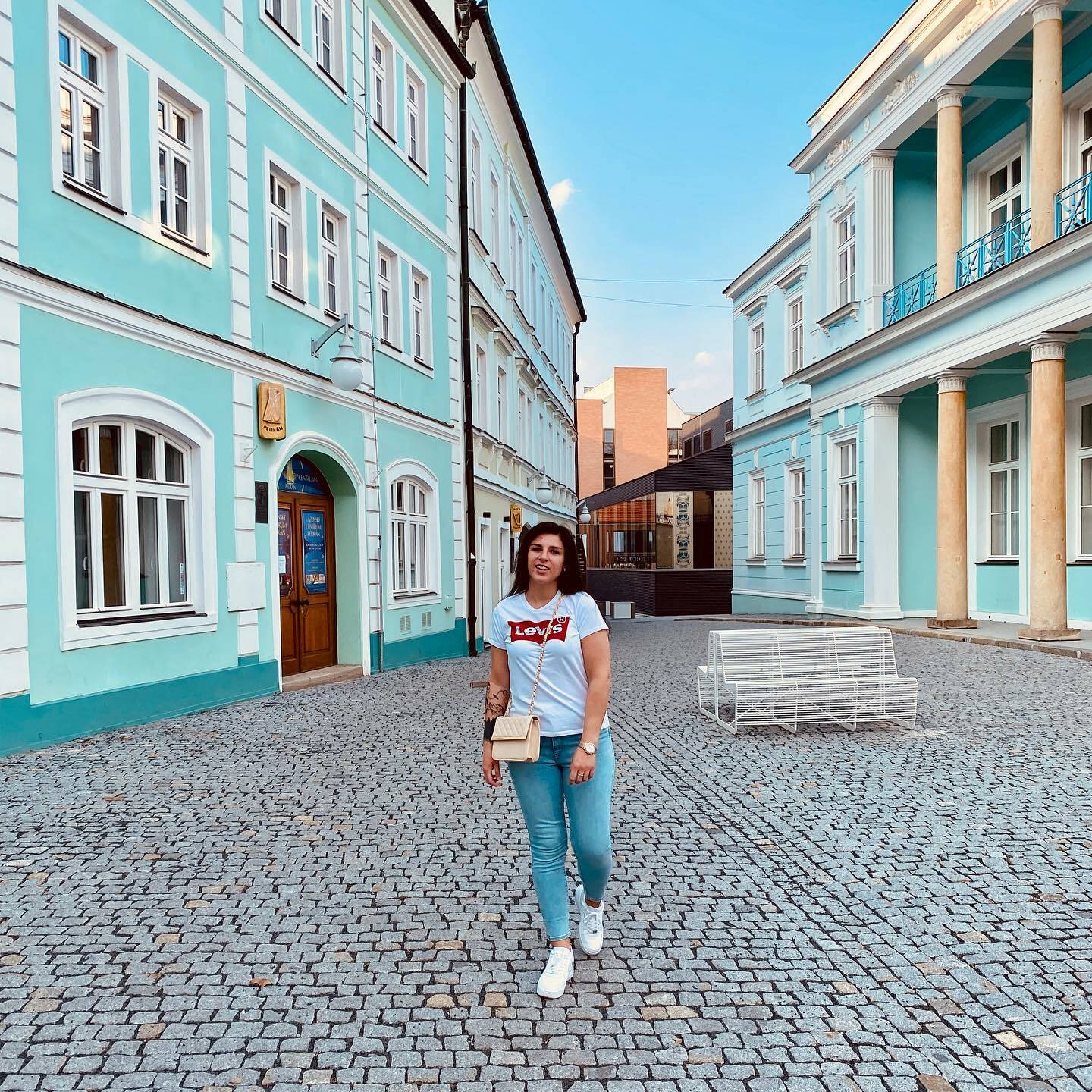 Levi's Camiseta Plus Batwing - White