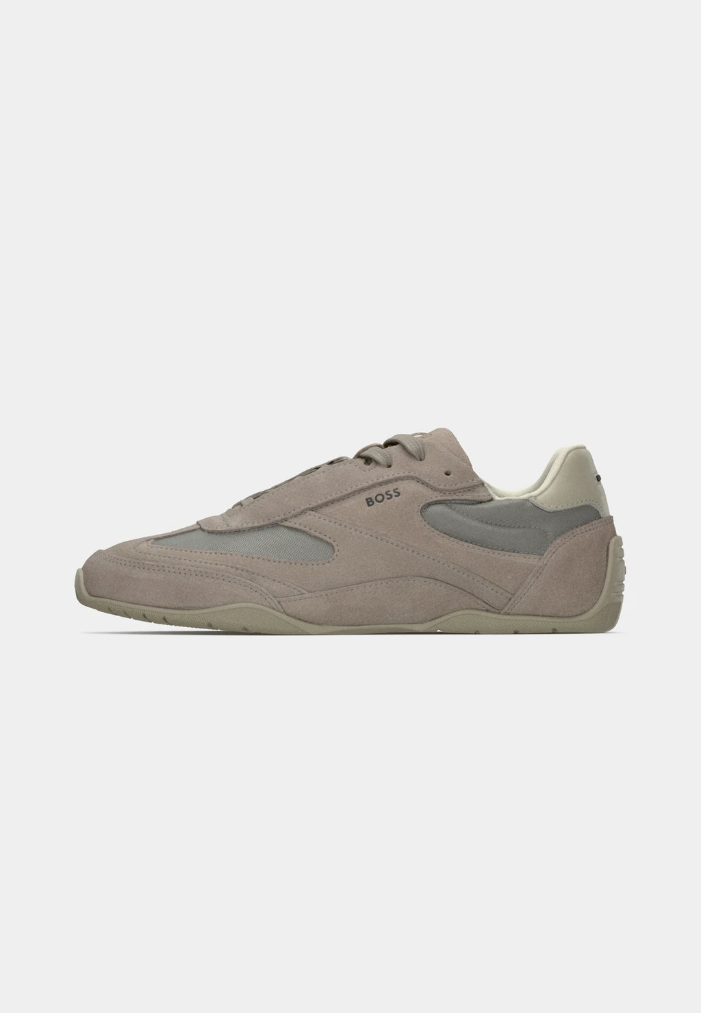 Zapatilla Baja Boss en Ante Beige