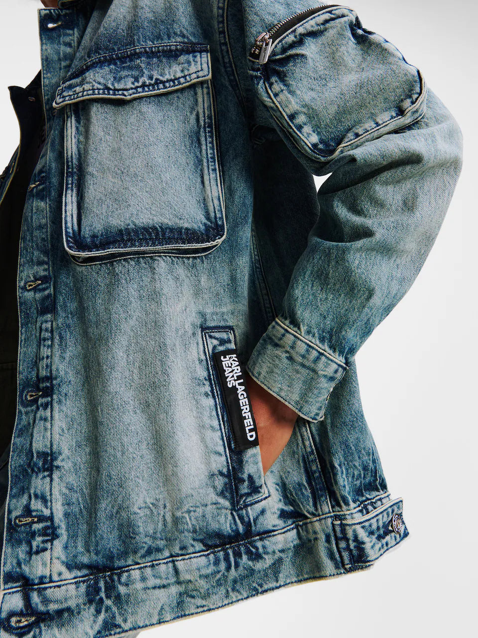 Chaqueta Vaquera Karl Lagerfeld Jeans - Azul Denim