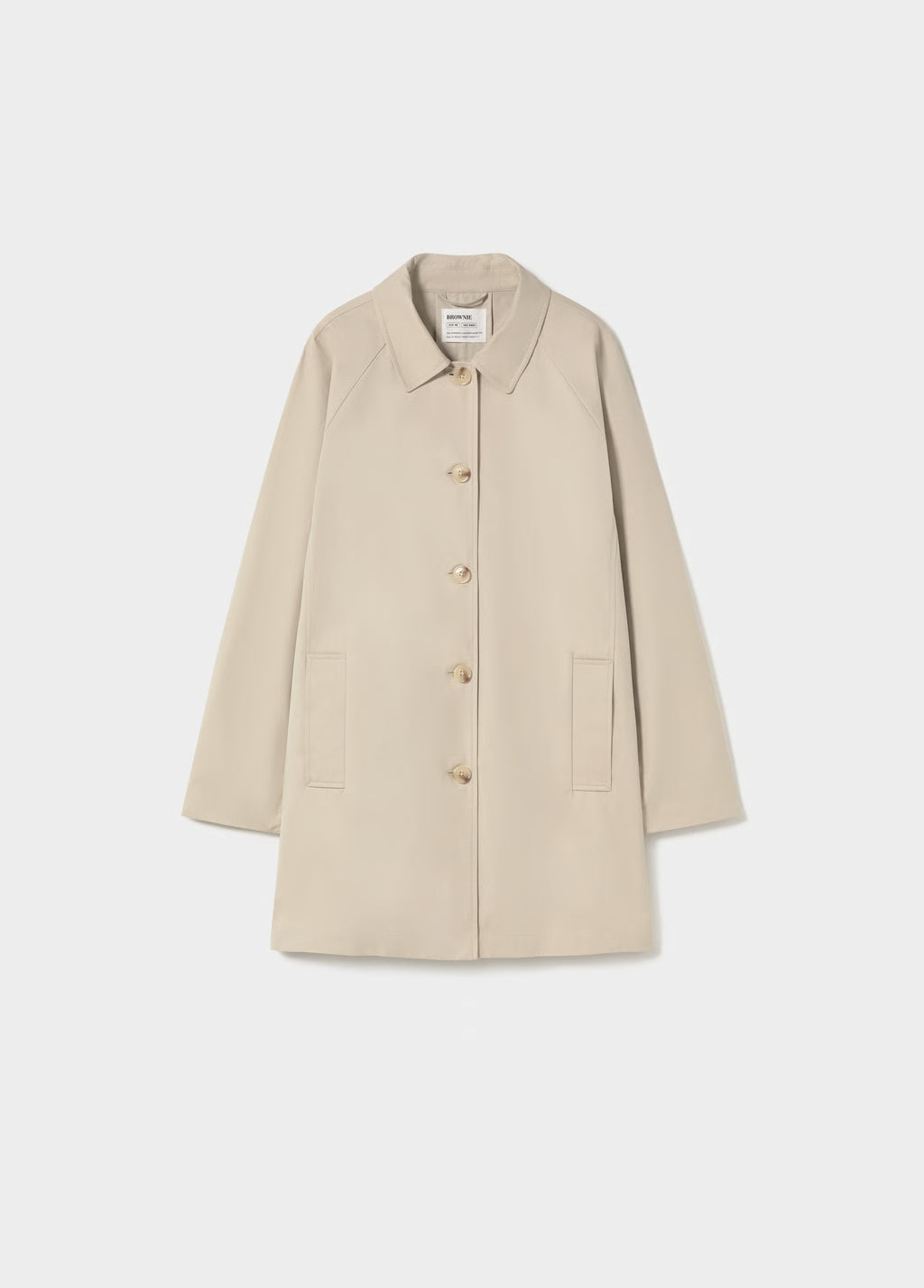 Gabardina Sued Piedra