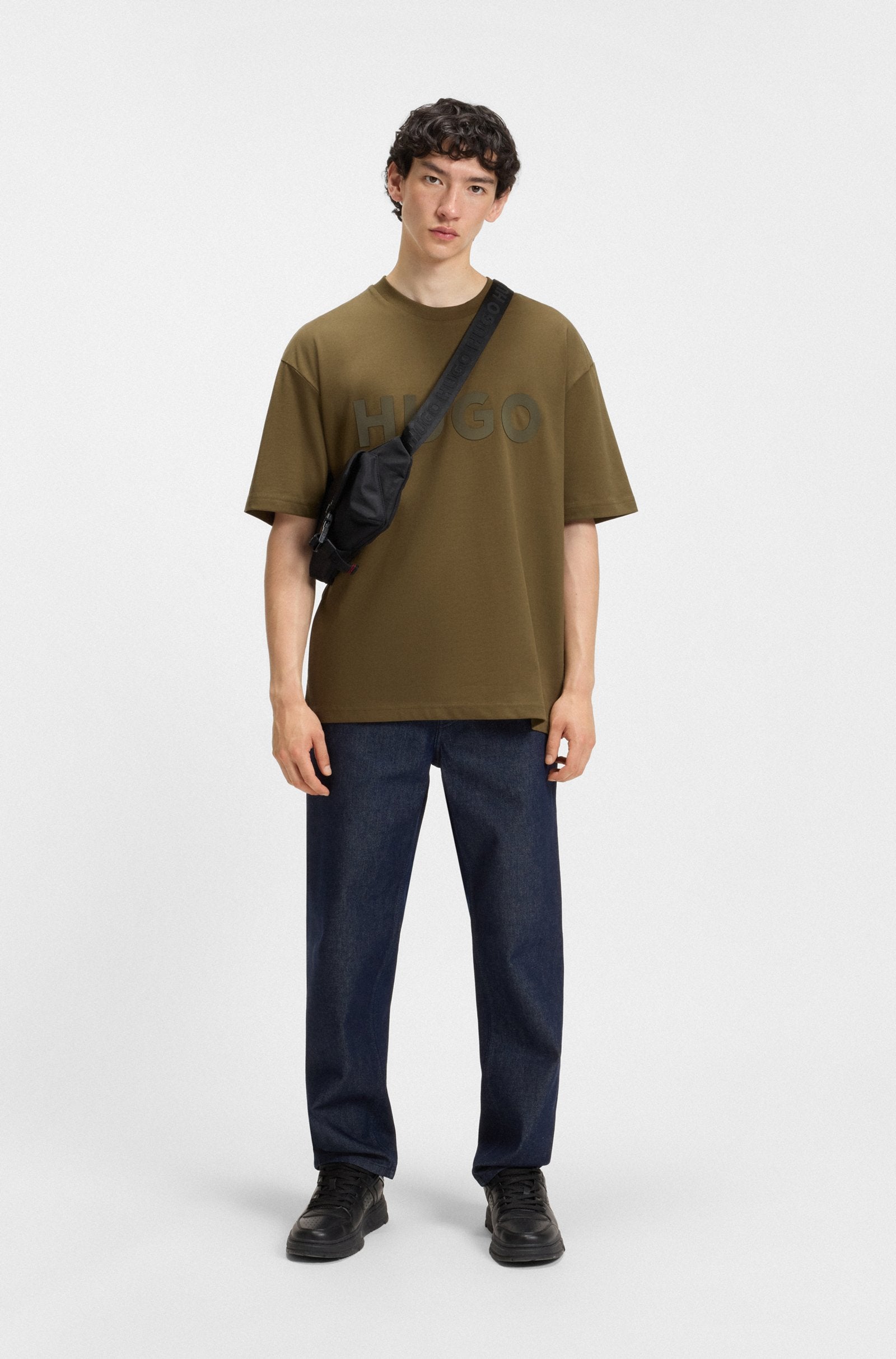 Camiseta Hugo Boss - Verde Militar
