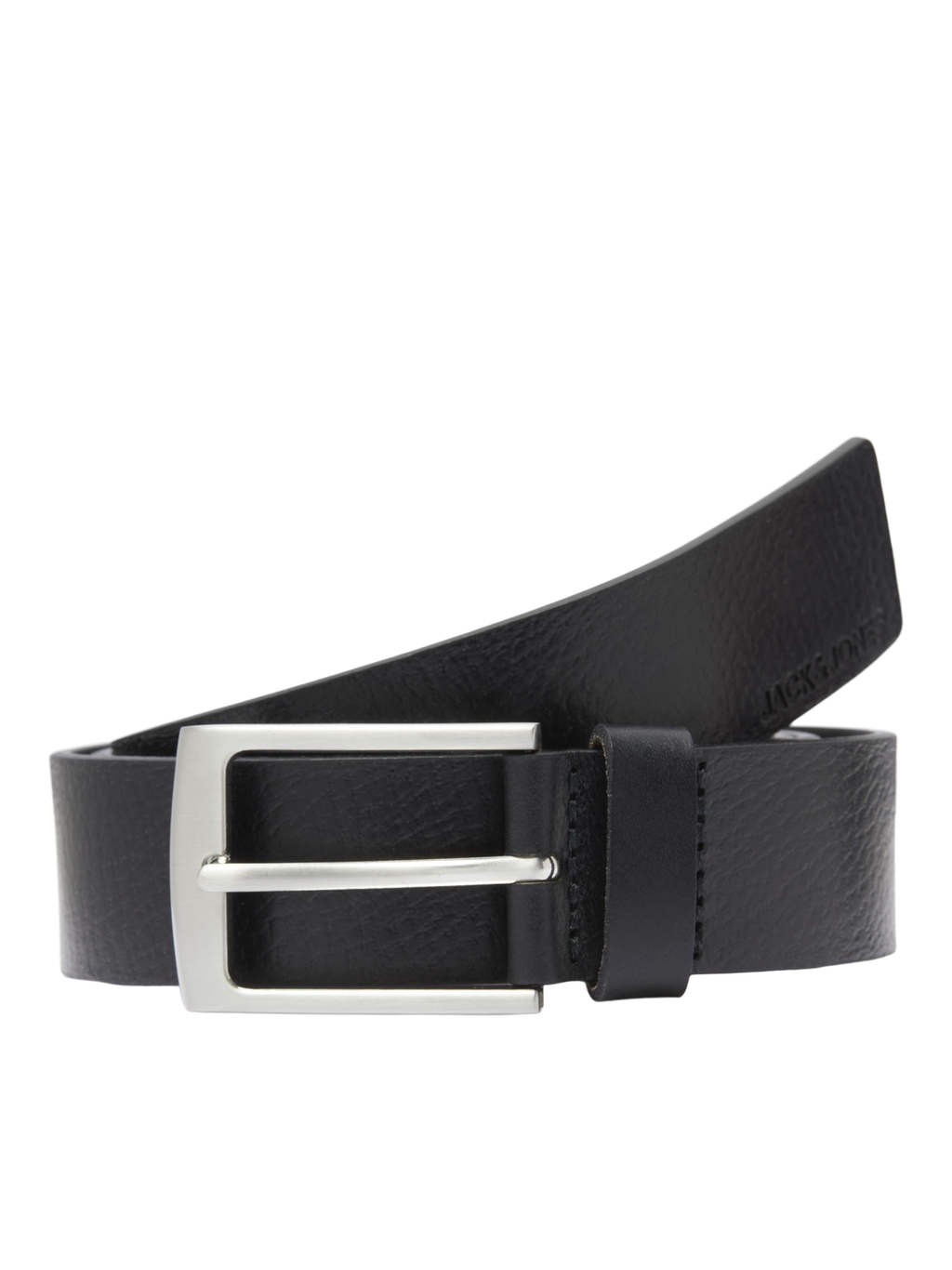 Jack & Jones Cinturón de Cuero - Negro