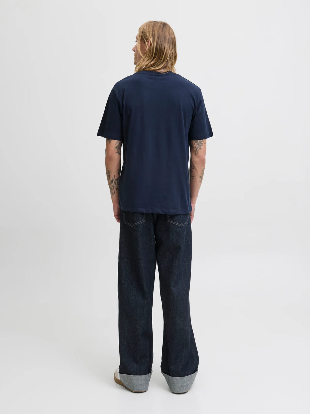 Camiseta Estampada Jack and Jones Azul