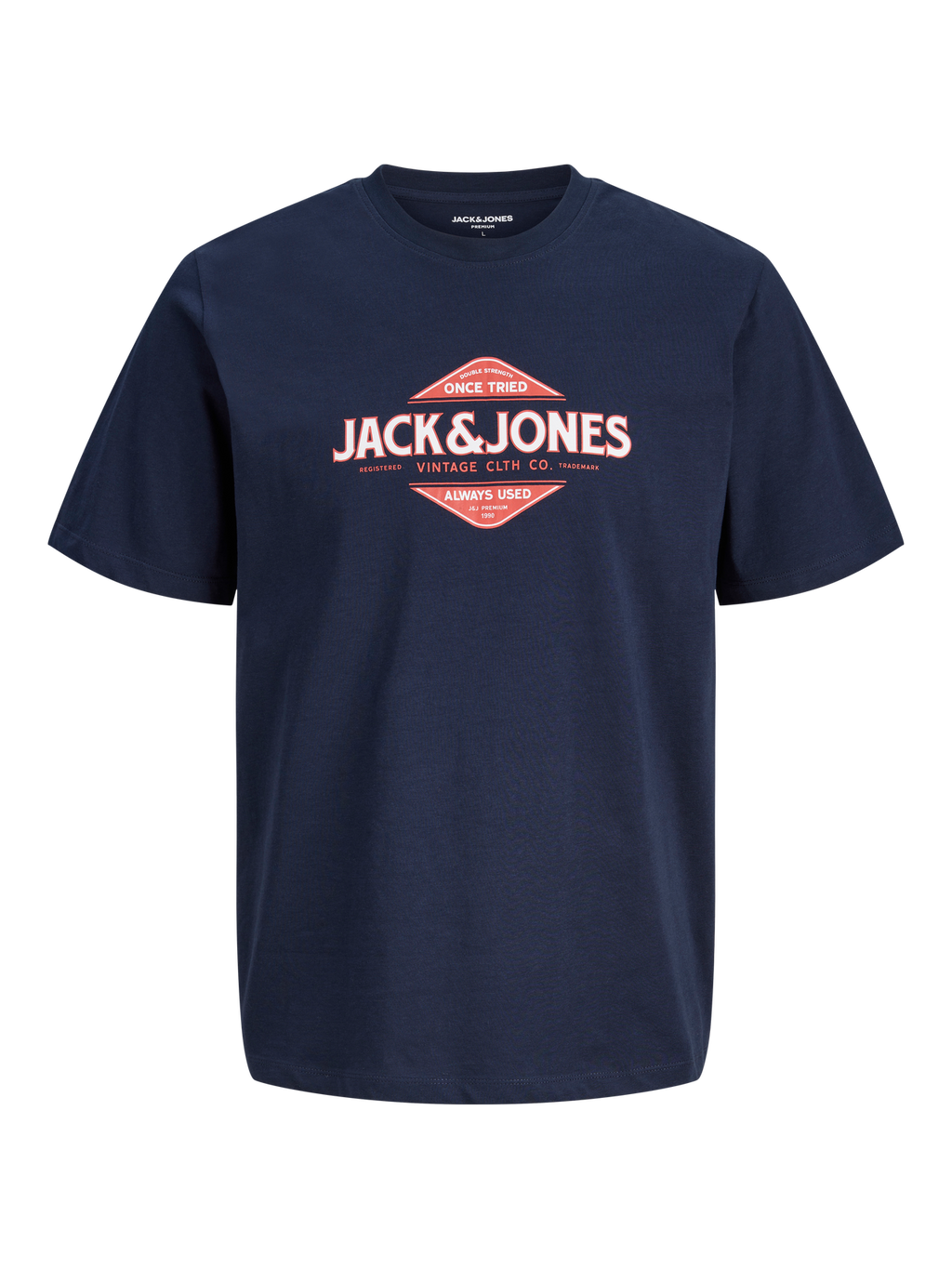 Camiseta Estampada Jack and Jones Azul Índigo