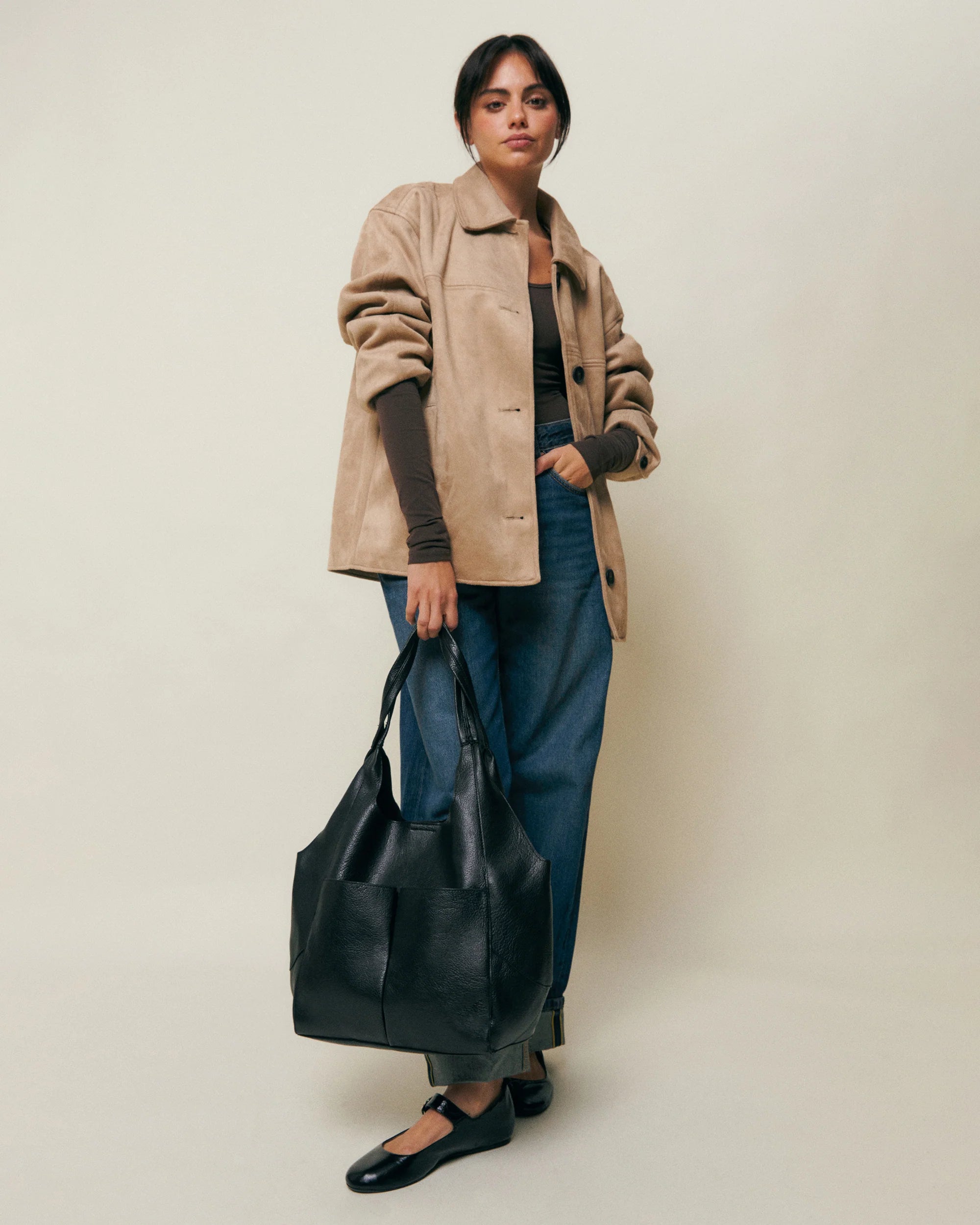 Bolso de hombro con neceser extraíble Karanfil