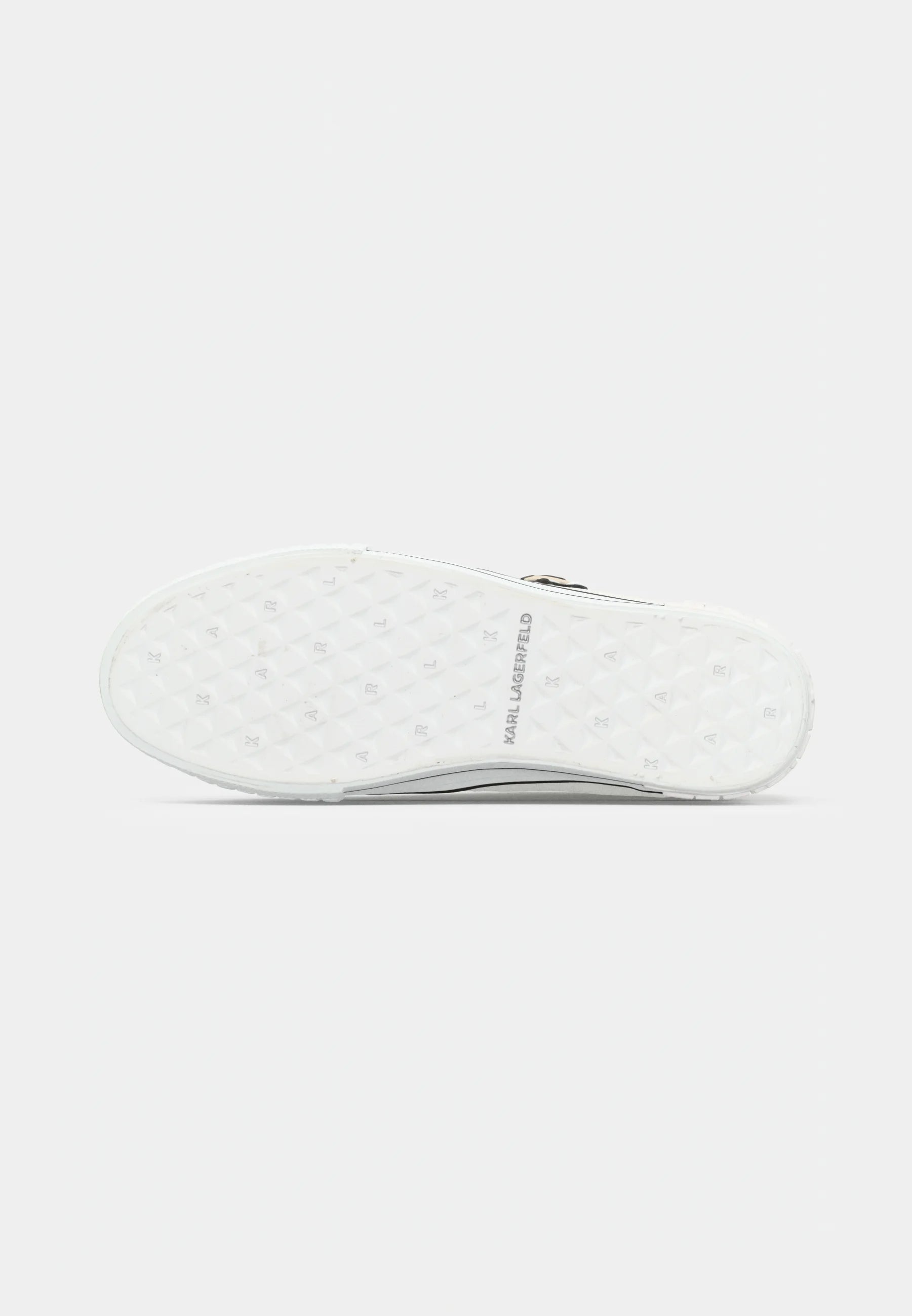 KARL LAGERFELD KAMPUS MAX PATCH LACE - Zapatillas - white