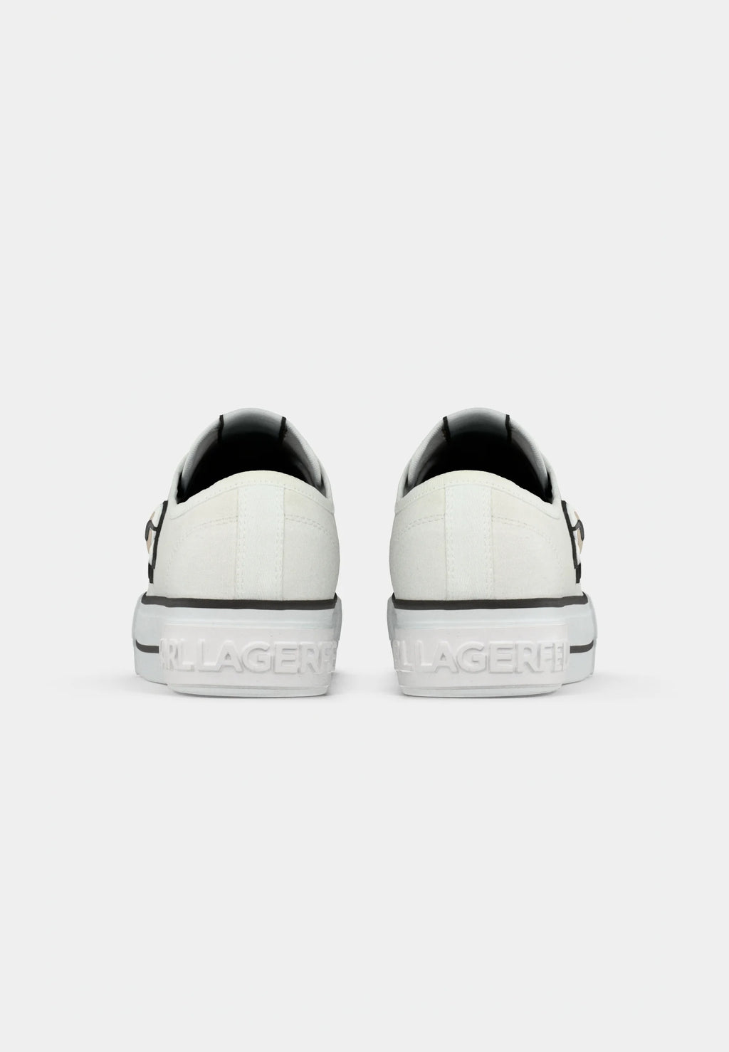 KARL LAGERFELD KAMPUS MAX PATCH LACE - Zapatillas - white