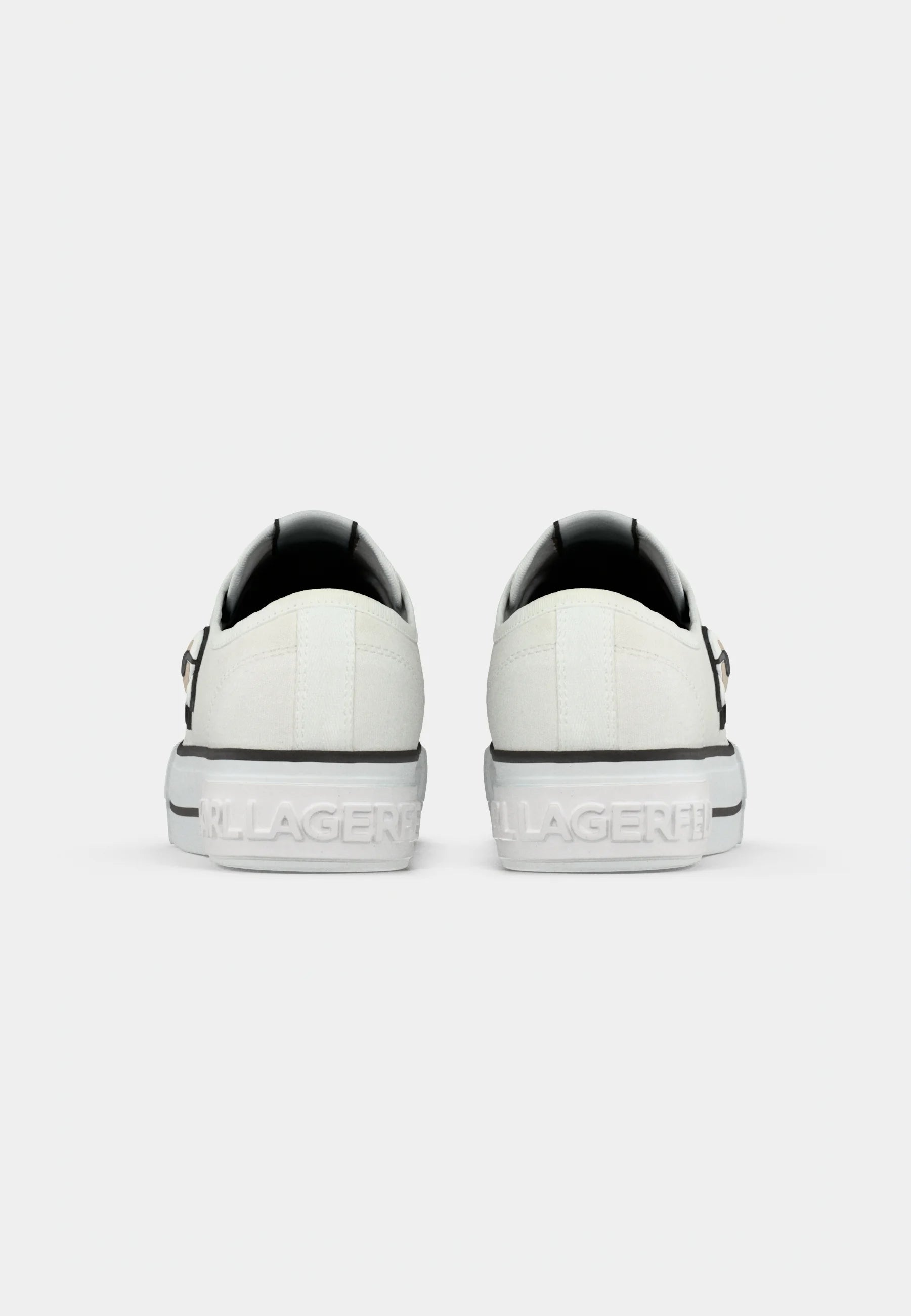 KARL LAGERFELD KAMPUS MAX PATCH LACE - Zapatillas - white