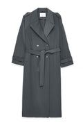 Gabardina NA-KD gris