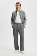 Look Camisa Gris Abierta