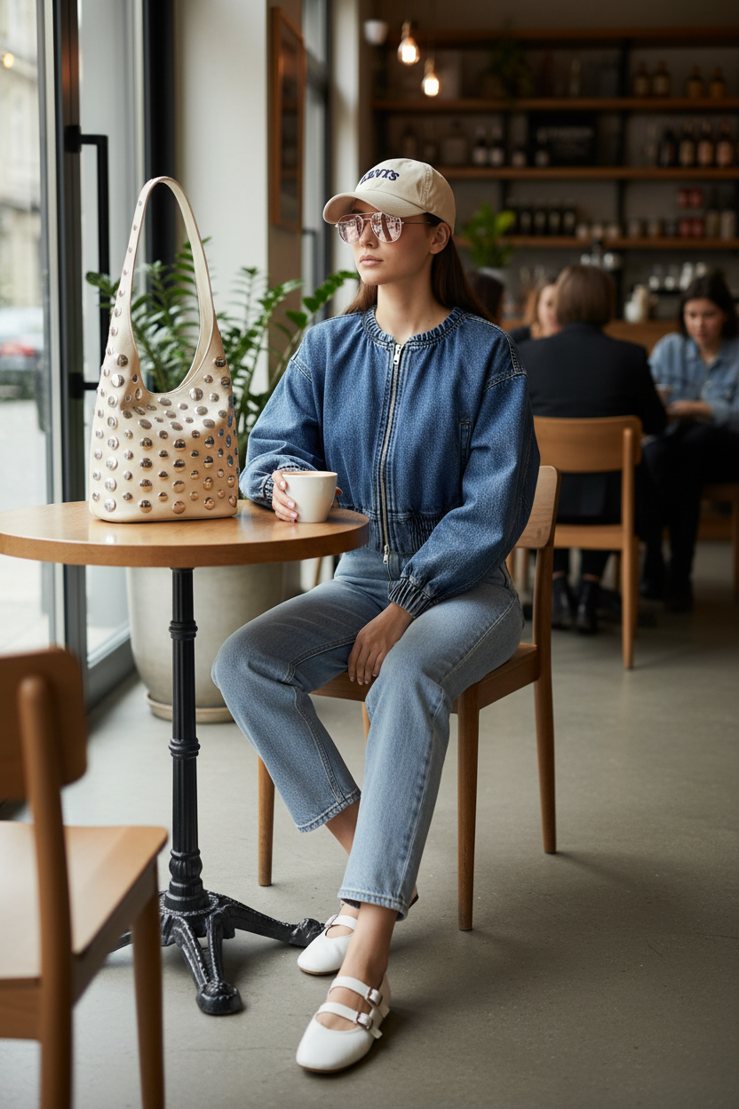 Lookbook bomber café