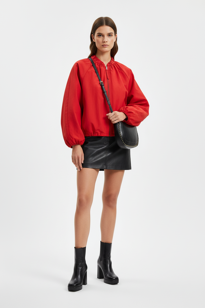 Lookbook cazadora bomber completo