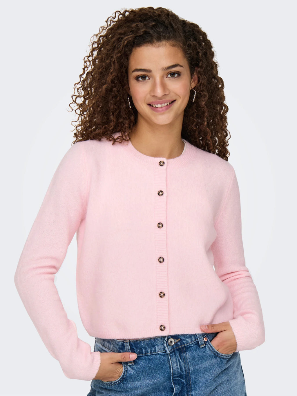 JDY Chloe Cárdigan Rosa Only
