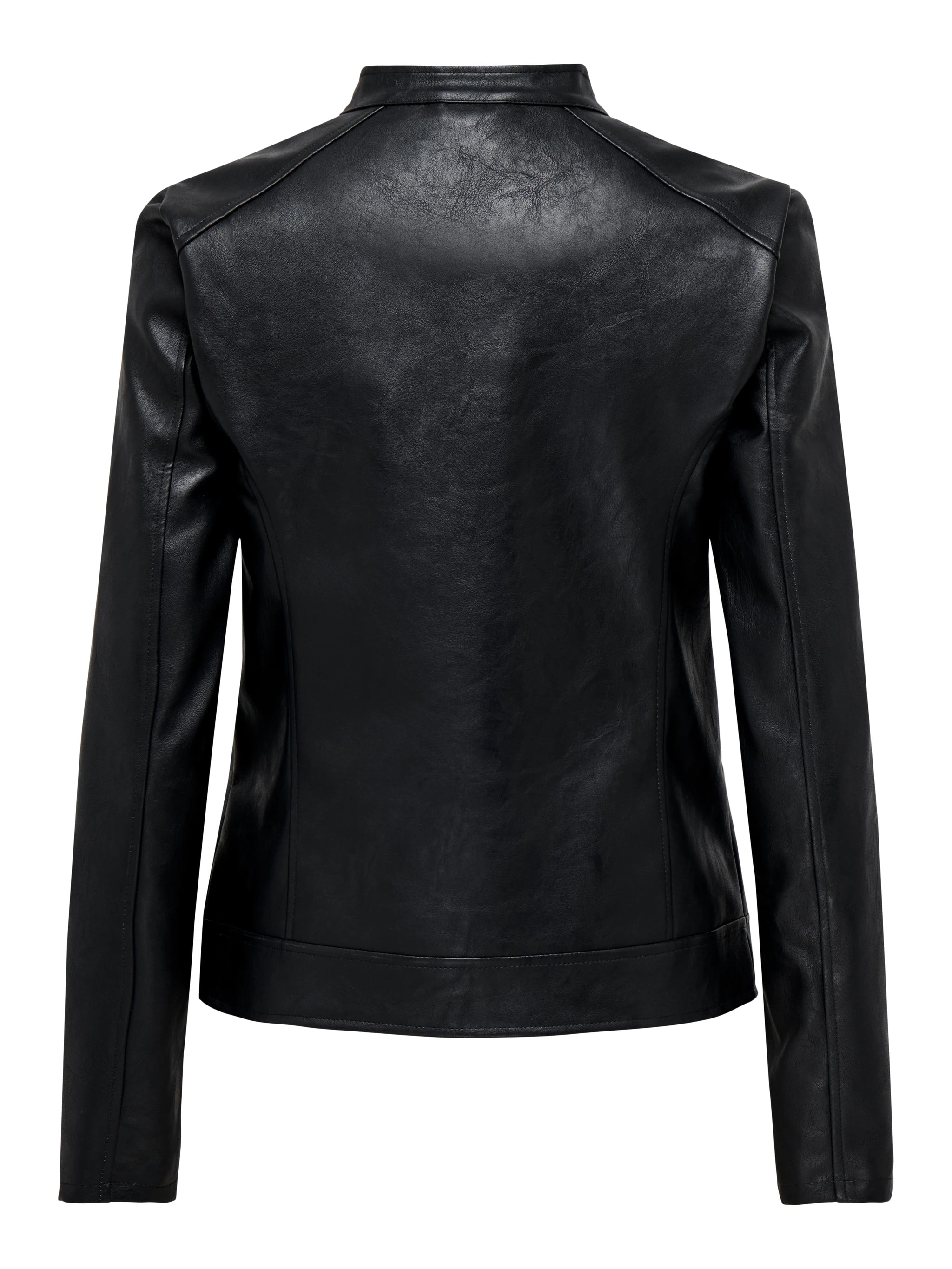 Chaqueta Only Cuero Vegano Negra