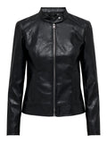 Chaqueta Only Cuero Vegano Negra