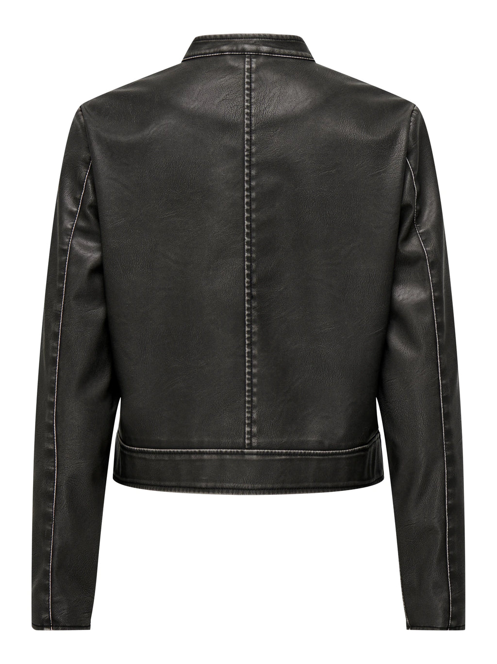 Only Onlmindy Chaqueta Cuero Vegano Negra