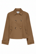 Trench khaki sin modelo