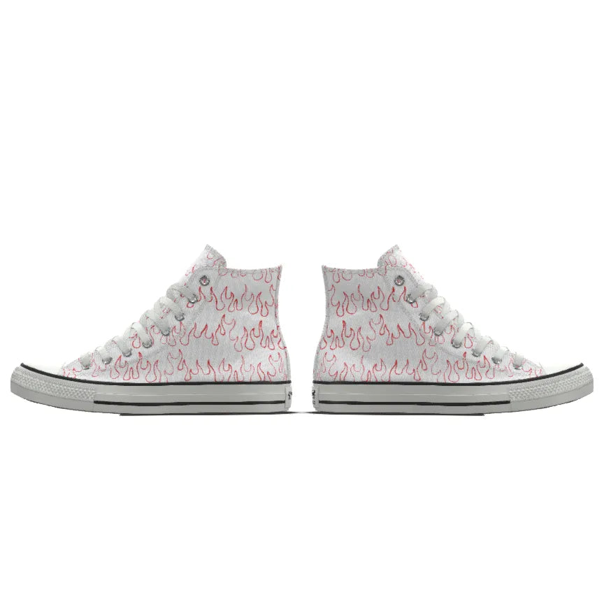 Converse By You x Stranger Things Chuck Taylor All Star Lienzo Llamas