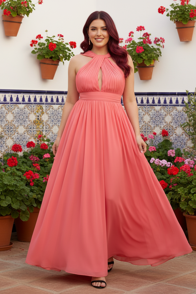Vestido Bellisima Gia estilizada patio andaluz
